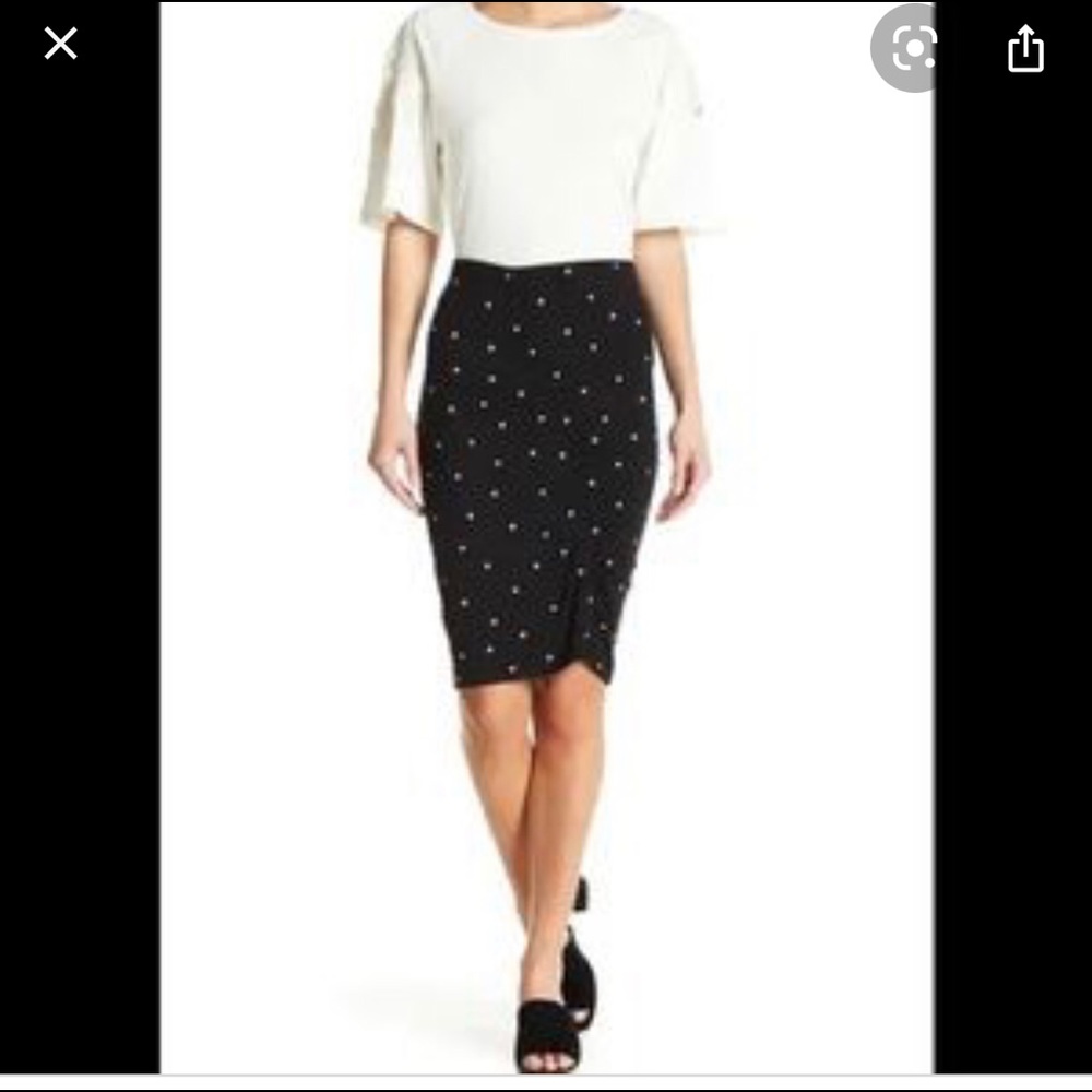 14th & Union polka dot skirt.NWT